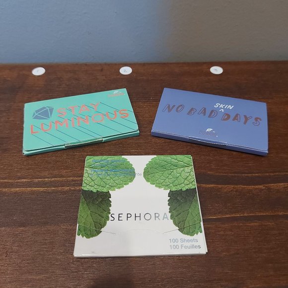 💎 4 /$20💎Sephora / Boscia Blotting Papers Bundle - Picture 1 of 1